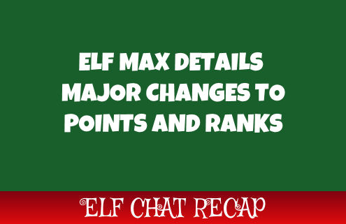 Changes to Points and Ranks