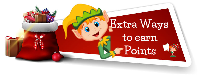 Extra ways to earn points