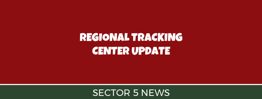 Regional Tracking Center Update.