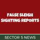 False Sleigh Sightings