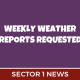 Weekly Weather Reports