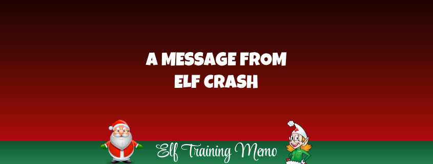 Elf Crash Has a Message