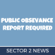 Public Observance Report