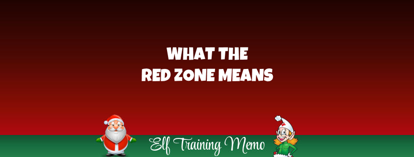 What the Red Zone Means