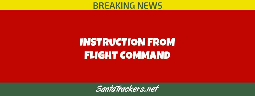 Instructions from Flight Command
