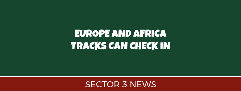 Trackers in Sector 3 Check In