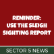 Sleigh Sighting Report
