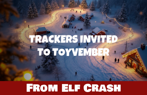 Trackers Invited to Toyvember