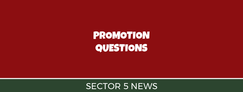 Promotion Questions