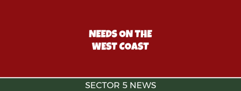 Needs on the West Coast