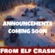 Announcements Coming Soon