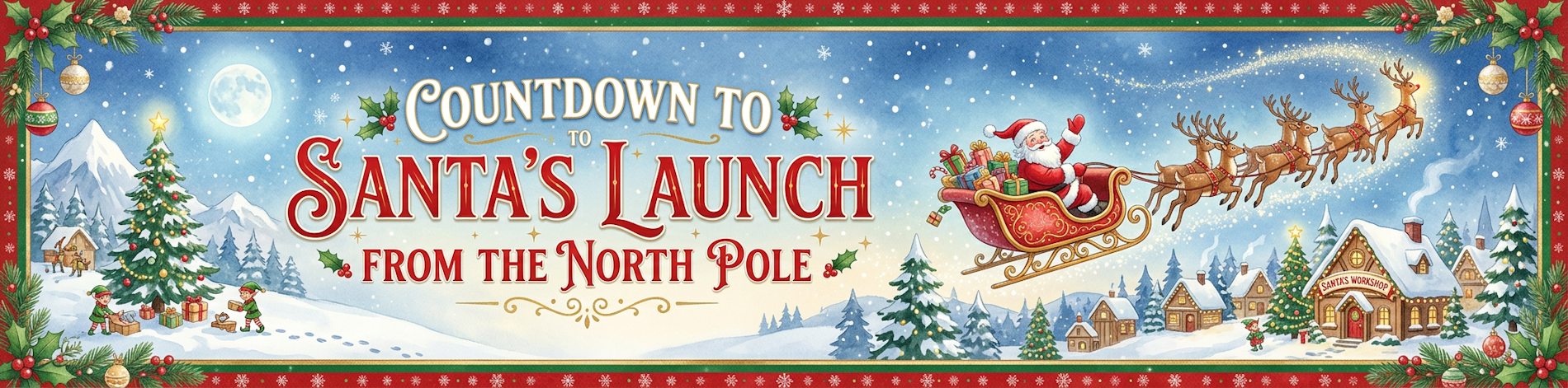 Countdown to Santa's Launch