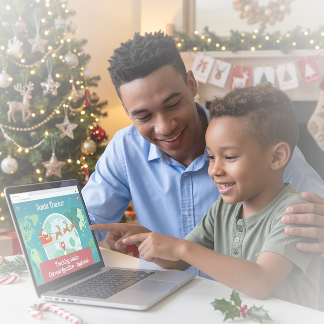 Tracking Santa Together